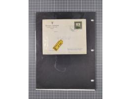 1854/1916, interessante, &nbsp;meist postfrische und ungebrauchte Spezialsammlung der Ausgabe 1900 und 1901 mit vielen Verzäh