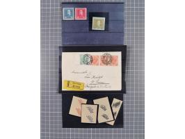 1854/1916, interessante, &nbsp;meist postfrische und ungebrauchte Spezialsammlung der Ausgabe 1900 und 1901 mit vielen Verzäh