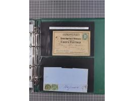 1865/1980 (ca.), Collection of mostly excellent copies of the “Duloz” issues with nice and clear cancellations in a very lovi