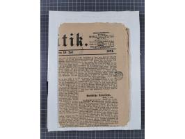 1843/1943, lot with over 40 covers and cards incl. &nbsp;Bulgarian and German occupation of Serbia, with u.o. blue seal “Mona