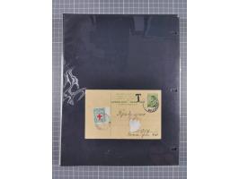 1843/1943, lot with over 40 covers and cards incl. &nbsp;Bulgarian and German occupation of Serbia, with u.o. blue seal “Mona