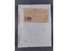 1843/1943, lot with over 40 covers and cards incl. &nbsp;Bulgarian and German occupation of Serbia, with u.o. blue seal “Mona