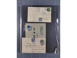 1843/1943, lot with over 40 covers and cards incl. &nbsp;Bulgarian and German occupation of Serbia, with u.o. blue seal “Mona