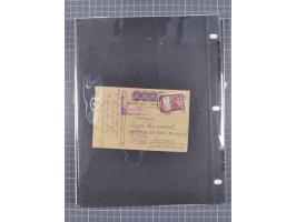 1843/1943, lot with over 40 covers and cards incl. &nbsp;Bulgarian and German occupation of Serbia, with u.o. blue seal “Mona