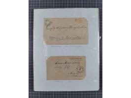 1843/1943, lot with over 40 covers and cards incl. &nbsp;Bulgarian and German occupation of Serbia, with u.o. blue seal “Mona