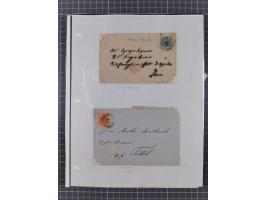 1843/1943, lot with over 40 covers and cards incl. &nbsp;Bulgarian and German occupation of Serbia, with u.o. blue seal “Mona