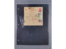 1843/1943, lot with over 40 covers and cards incl. &nbsp;Bulgarian and German occupation of Serbia, with u.o. blue seal “Mona