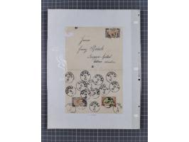 1891/1913, collection with 30 covers and cards, with many registered covers, postal stationeries with additional franking and