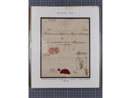 1822/1919, interesting collection Turkish, Austrian and Hungarian post offices in the Balkans from the pre-philatelic era wit