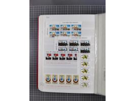 1974/99, Large stock in album, mainly mint never hinged, including blocks of four and part sheets, miniature sheets and in so