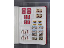 1974/99, Large stock in album, mainly mint never hinged, including blocks of four and part sheets, miniature sheets and in so