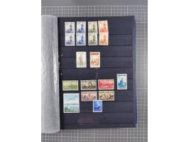 1921/55, valuable holding in stock book with many better issues, often in blocks, some varieties and specialities, containing