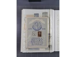 1860/1990 (ca.), large mint never hinged/unused and used assembly, including Officials, Postage Dues, Locals, Port Gdansk and