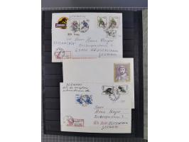 1860/1990 (ca.), large mint never hinged/unused and used assembly, including Officials, Postage Dues, Locals, Port Gdansk and