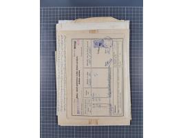 1900/30, hundreds of revenues on documents mainly cancelled with all arabic ottoman cancellations.