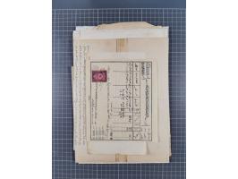 1900/30, hundreds of revenues on documents mainly cancelled with all arabic ottoman cancellations.