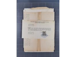 1900/30, hundreds of revenues on documents mainly cancelled with all arabic ottoman cancellations.