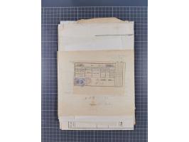 1900/30, hundreds of revenues on documents mainly cancelled with all arabic ottoman cancellations.