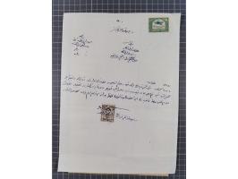 1900/30, hundreds of revenues on documents mainly cancelled with all arabic ottoman cancellations.