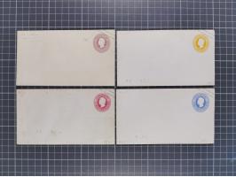 1859/67, 35 ungebrauchte und 45 gebrauchte Ganzsachen, fast nur verschiedene, dabei diverse Zufrankaturen und gebrauchte Groß