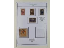 1920/69, mostly unused/mint and cancelled collection ‘Republic of Turkey’ in album with some better and complete issues Angor