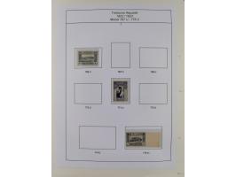 1920/69, mostly unused/mint and cancelled collection ‘Republic of Turkey’ in album with some better and complete issues Angor