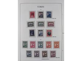 1920/69, mostly unused/mint and cancelled collection ‘Republic of Turkey’ in album with some better and complete issues Angor