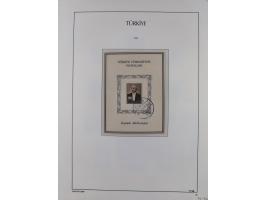 1920/69, mostly unused/mint and cancelled collection ‘Republic of Turkey’ in album with some better and complete issues Angor