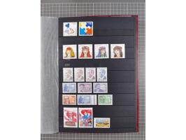 1960/2004, Stamps in blocks, all mint never hinged, including complete sheet animals 1979, 43 souvenir sheets, very fine.