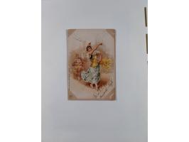 1890/1900, Krone/Adler, ca. 60 Briefe, Karten und Ganzsachen mit interessanten Stempeln, Frankaturen und Destinationen, dabei