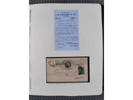 1865/1960, ca. 160 covers incl. many airmail covers, cards with better picture postcards and postal stationeries, with u.o. p