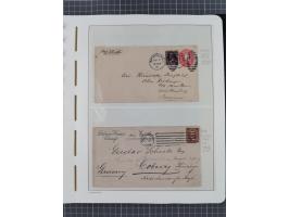 1865/1960, ca. 160 covers incl. many airmail covers, cards with better picture postcards and postal stationeries, with u.o. p