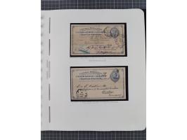 1865/1960, ca. 160 covers incl. many airmail covers, cards with better picture postcards and postal stationeries, with u.o. p