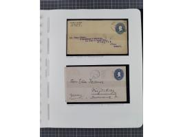 1865/1960, ca. 160 covers incl. many airmail covers, cards with better picture postcards and postal stationeries, with u.o. p