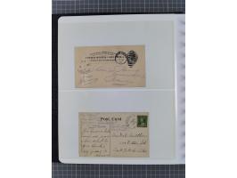 1865/1960, ca. 160 covers incl. many airmail covers, cards with better picture postcards and postal stationeries, with u.o. p