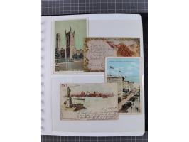 1865/1960, ca. 160 covers incl. many airmail covers, cards with better picture postcards and postal stationeries, with u.o. p