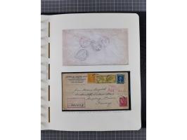 1865/1960, ca. 160 covers incl. many airmail covers, cards with better picture postcards and postal stationeries, with u.o. p