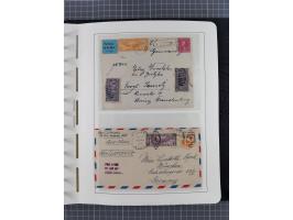1865/1960, ca. 160 covers incl. many airmail covers, cards with better picture postcards and postal stationeries, with u.o. p