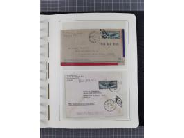 1865/1960, ca. 160 covers incl. many airmail covers, cards with better picture postcards and postal stationeries, with u.o. p