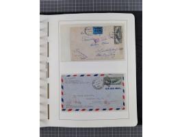 1865/1960, ca. 160 covers incl. many airmail covers, cards with better picture postcards and postal stationeries, with u.o. p