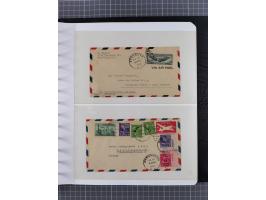 1865/1960, ca. 160 covers incl. many airmail covers, cards with better picture postcards and postal stationeries, with u.o. p