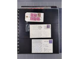 1865/1960, ca. 160 covers incl. many airmail covers, cards with better picture postcards and postal stationeries, with u.o. p