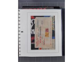 1865/1960, ca. 160 covers incl. many airmail covers, cards with better picture postcards and postal stationeries, with u.o. p