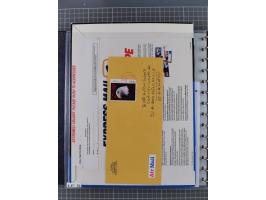 1865/1960, ca. 160 covers incl. many airmail covers, cards with better picture postcards and postal stationeries, with u.o. p