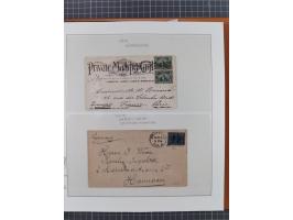 1865/1960, ca. 160 covers incl. many airmail covers, cards with better picture postcards and postal stationeries, with u.o. p
