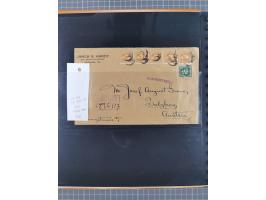 1865/1960, ca. 160 covers incl. many airmail covers, cards with better picture postcards and postal stationeries, with u.o. p