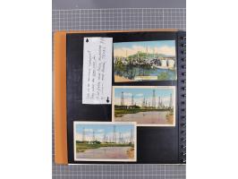 1865/1960, ca. 160 covers incl. many airmail covers, cards with better picture postcards and postal stationeries, with u.o. p