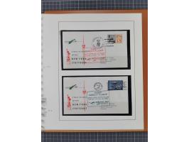 1865/1960, ca. 160 covers incl. many airmail covers, cards with better picture postcards and postal stationeries, with u.o. p