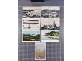 Schleswig: 1897/1917, 26 Ansichtskarten inkl. einer Fotokarte mit Abbildung “Frau mit Katze”, gebraucht, dabei kleine Orte un