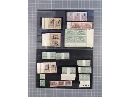 1920/39, meist postfrische Partie mit Paaren, Einheiten, Randstücken und Zwischenstegpaaren, dabei u.a. Viererblock und Dreie